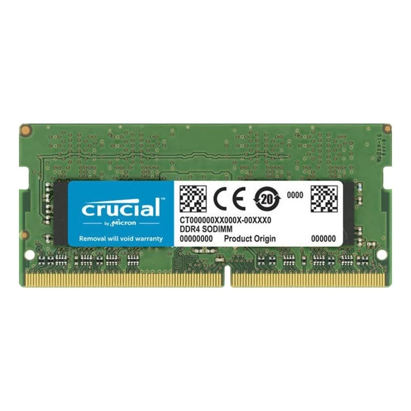 رم لپ تاپ کروشیال DDR4 تک کاناله 3200 مگاهرتز CL22 مدل CT32 ظرفیت 32 گیگابایت — تصویر ۳