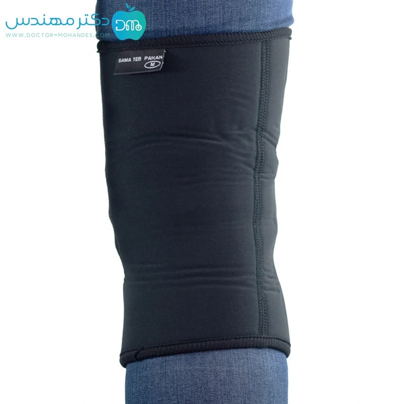 زانوبند ساده نئوپرن سما طب کد 5013 — تصویر ۵