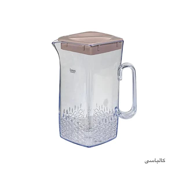 پارچ 2 لیتری 4 گوش کریستالی لیمون — تصویر ۵