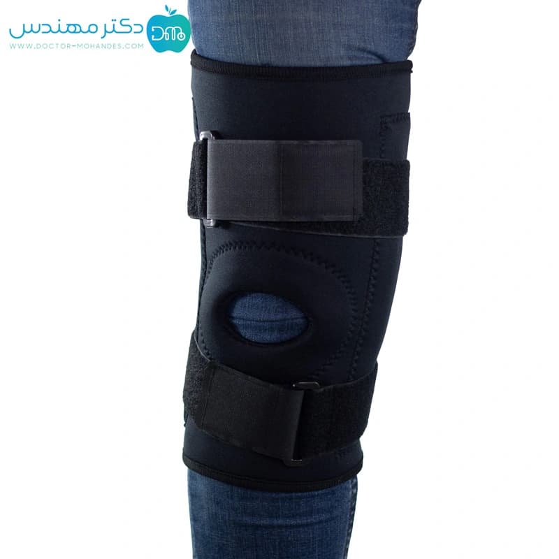 زانوبند چهارفنره نئوپرن سما طب کد 5014 — تصویر ۱۰