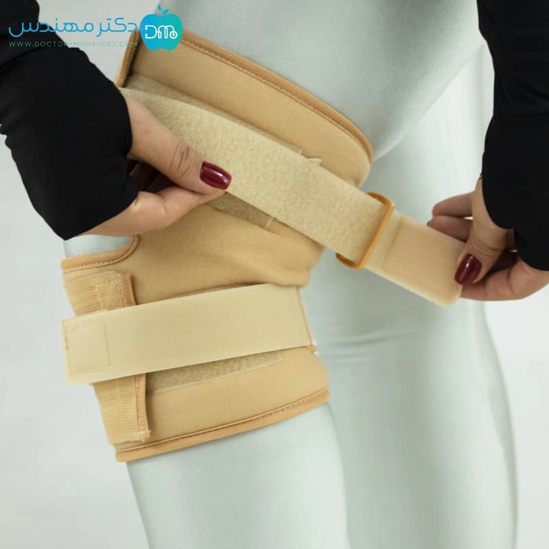 زانوبند قابل تنظیم کد 5011 — تصویر ۶