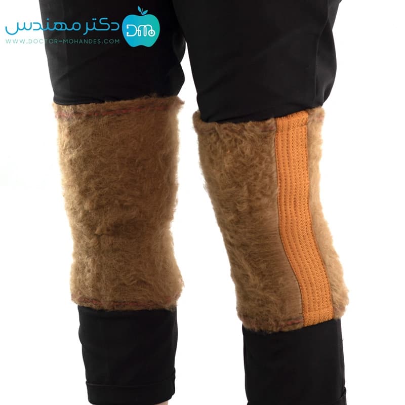 زانوبند پشم شتری سما طب کد4033 — تصویر ۲