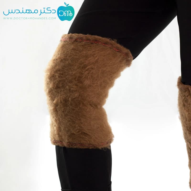 زانوبند پشم شتری سما طب کد4033 — تصویر ۴