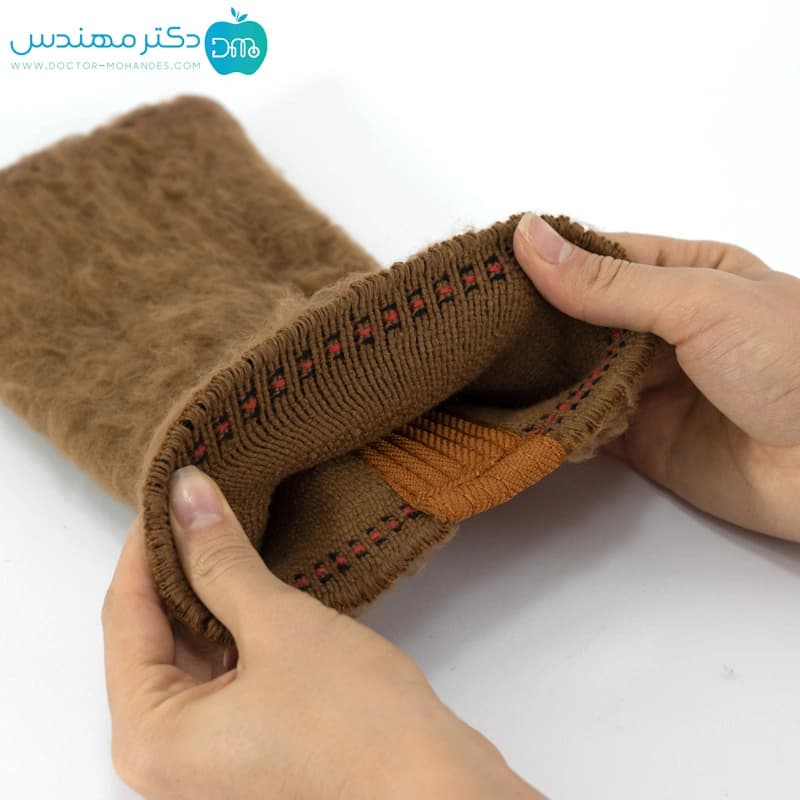 زانوبند پشم شتری سما طب کد4033 — تصویر ۸
