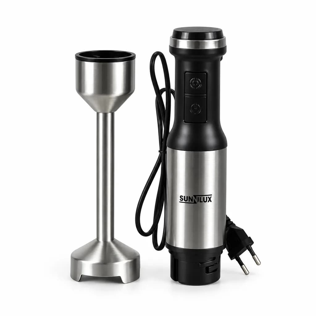 گوشتکوب برقی تک کاره استیل 500 وات sunnlux — تصویر ۷