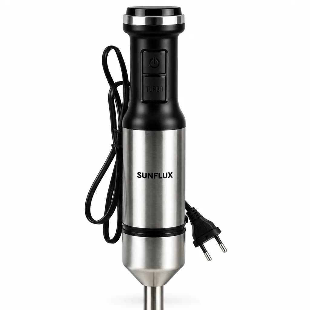 گوشتکوب برقی تک کاره استیل 500 وات sunnlux — تصویر ۹