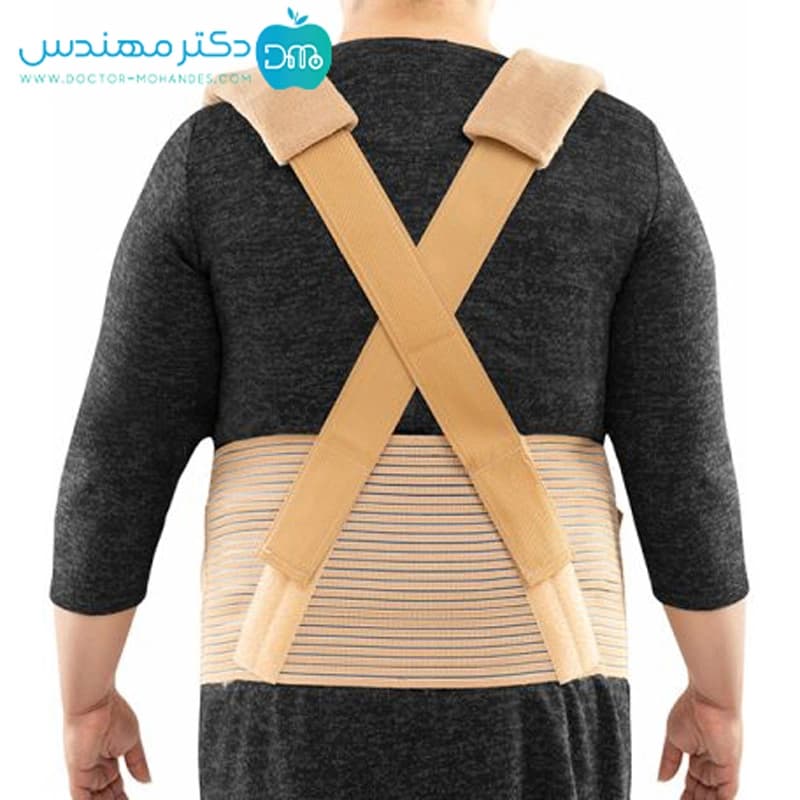 شکم بند بارداری با بند شانه ای سماطب کد 4044 — تصویر ۴