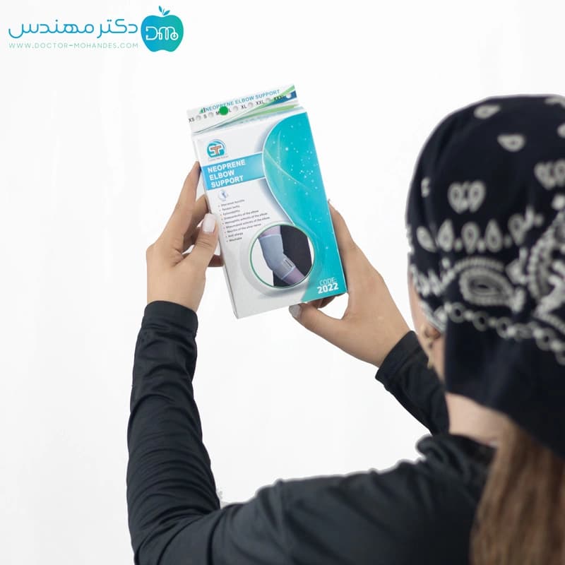 آرنج بند نئوپرن سما طب کد 2022 — تصویر ۳
