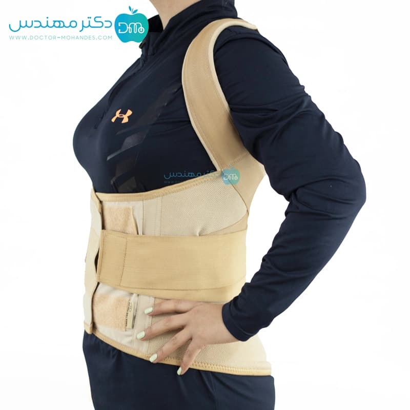 کرست کمر دورسو لومبو ساکرال سماطب کد 4021 — تصویر ۵