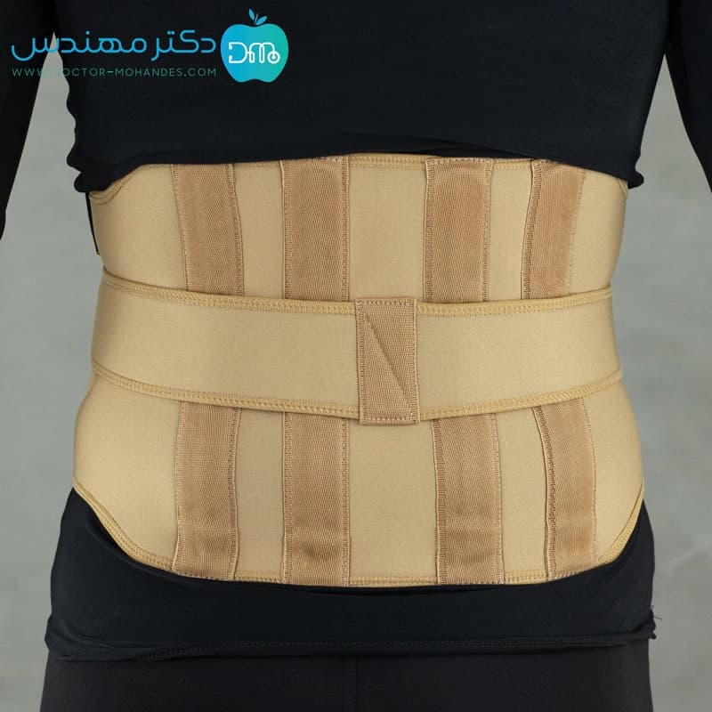 کرست کمر لومبو ساکرال نئوپرن کد 4029 برند سماطب — تصویر ۹