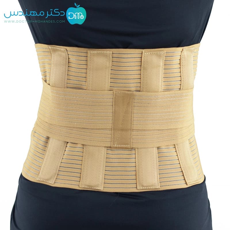 کرست کمر لمبو ساکرال (با کش تنفسی) سماطب کد 4028 — تصویر ۴