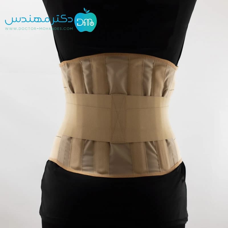 کرست کمر با کش دوبل سما طب کد 4013