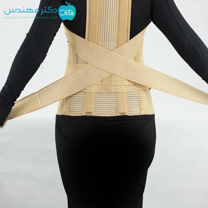 قوزبند کمربند طبی با کش تنفسی سماطب کد 4040 — تصویر ۱۱