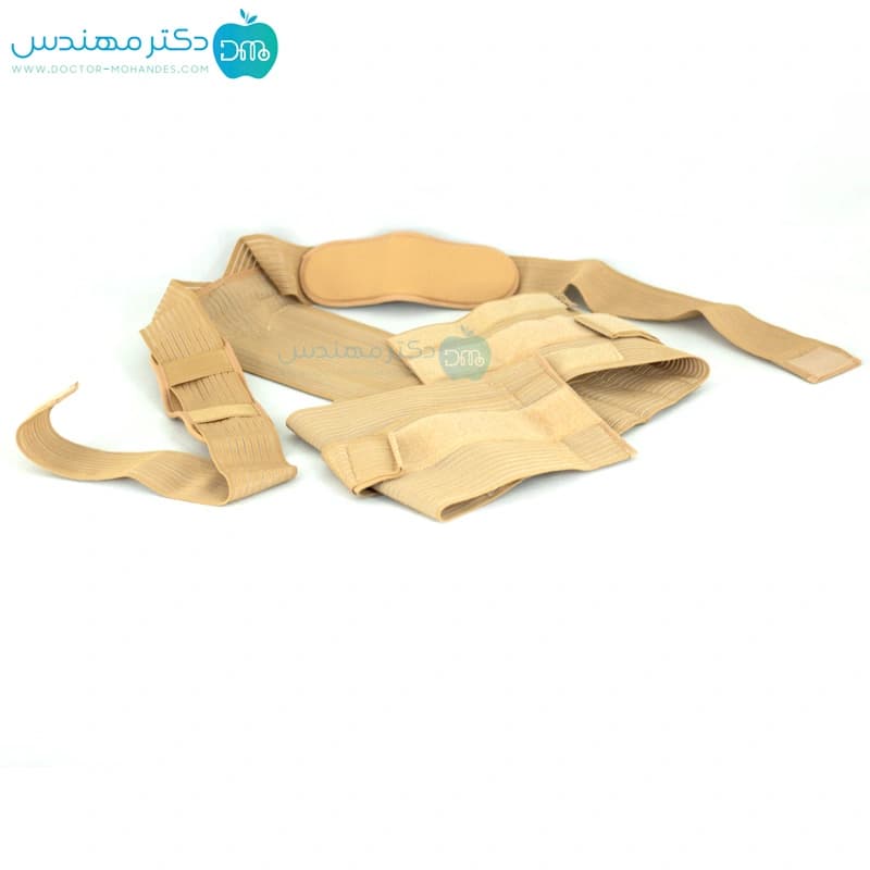 قوزبند کمربند طبی با کش تنفسی سماطب کد 4040 — تصویر ۷
