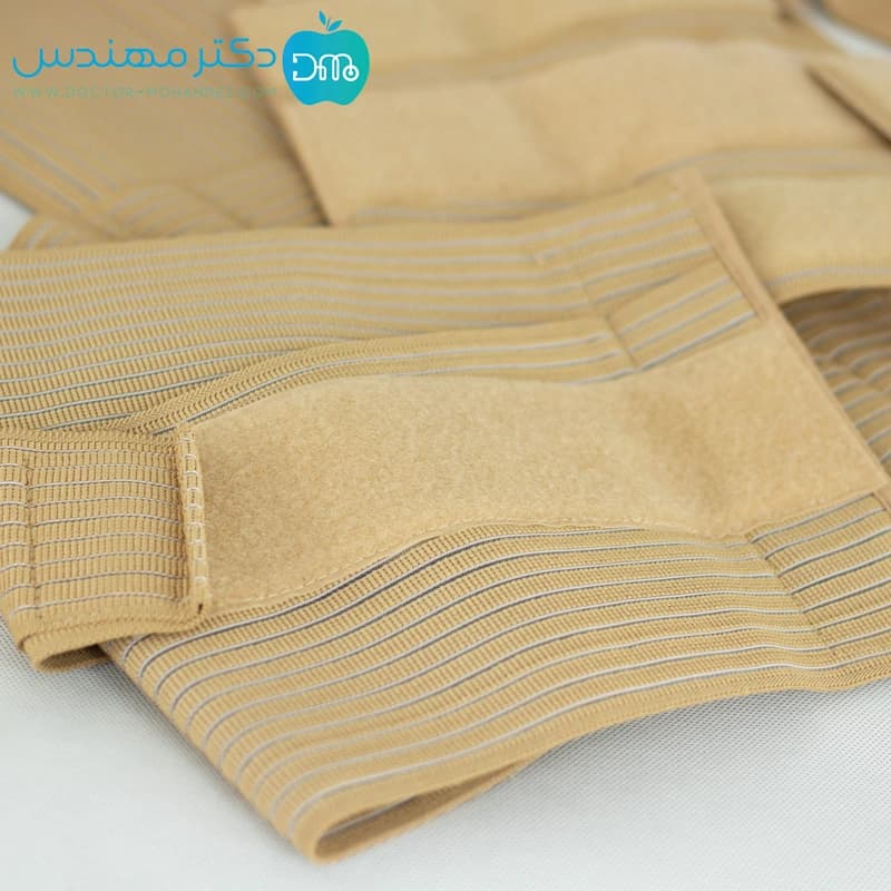 قوزبند کمربند طبی با کش تنفسی سماطب کد 4040 — تصویر ۸