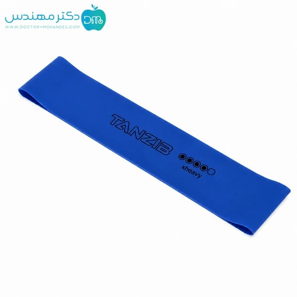 کش مینی لوپ لاتکس رنگ آبی ضخامت 0.9 تن زیب