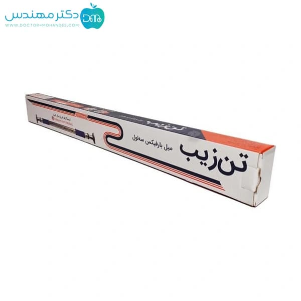 میل بارفیکس سه‌لول تن‌یار مشکی بنددار برند تن‌زیب — تصویر ۵