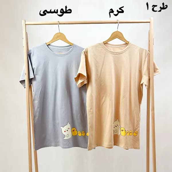 تیشرت قواره بزرگ گراماتن — تصویر ۷