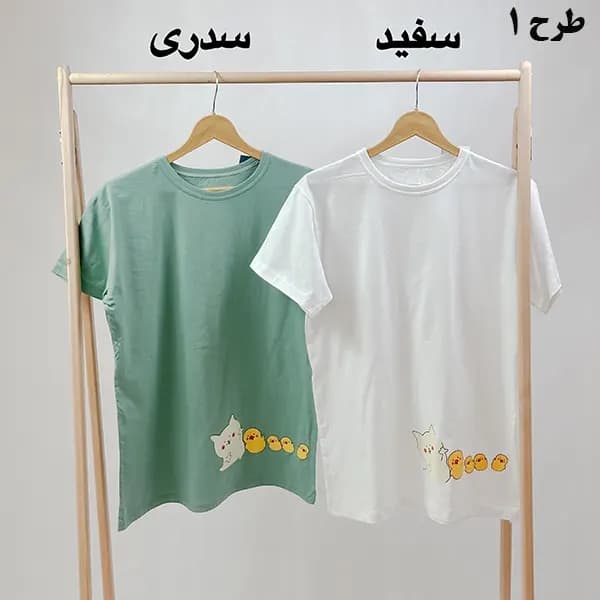 تیشرت قواره بزرگ گراماتن — تصویر ۵