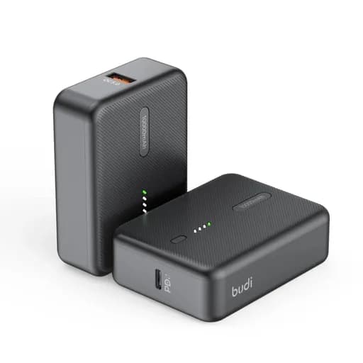 پاوربانک بودی PD و QC3.0 و فست 10000mAh 20W مدل PB097B با گارانتی 18 ماهه(6 ماه تعویض) – مشکی