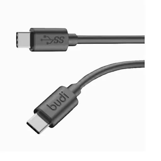 کابل شارژ و دیتا Type-C به Type-C فست PD 100W 1.2m بودی مدل DC536TT12B با گارانتی 18 ماهه (6 ماه تعویض)