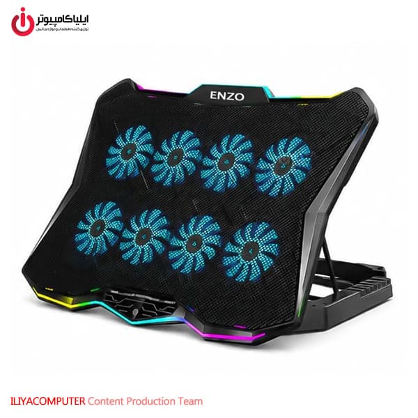 کول پد گیمینگ انزو مدل ENZO LF-801 RGB — تصویر ۱۱