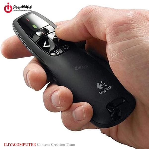 پرزنتر وایرلس لیزری لاجیتک مدل LOGITECH R400 — تصویر ۱۱