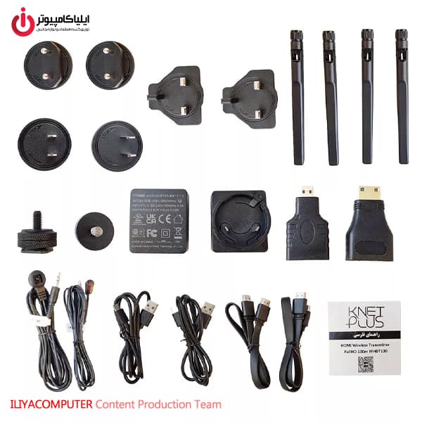 اکستندر وایرلس HDMI با برد 100 متر کی نت پلاس مدل K-NET PLUS KP-WT100 — تصویر ۹
