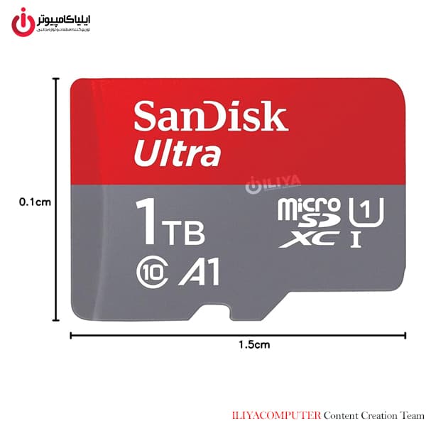 کارت حافظه MicroSD سن‌دیسک مدل SANDISK Ultra 1TB — تصویر ۱۲