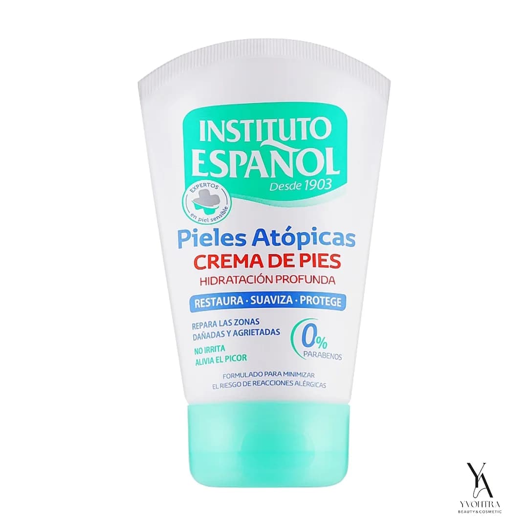 کرم ترک پا آتوپیک اسپانول INSTITUTO ESPANOL مناسب انواع پوست حجم 100 میل — تصویر ۷