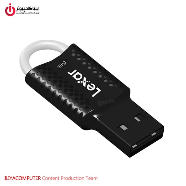 فلش مموری USB2.0 لکسار مدل LEXAR JumpDrive V40 ظرفیت 64GB — تصویر ۳