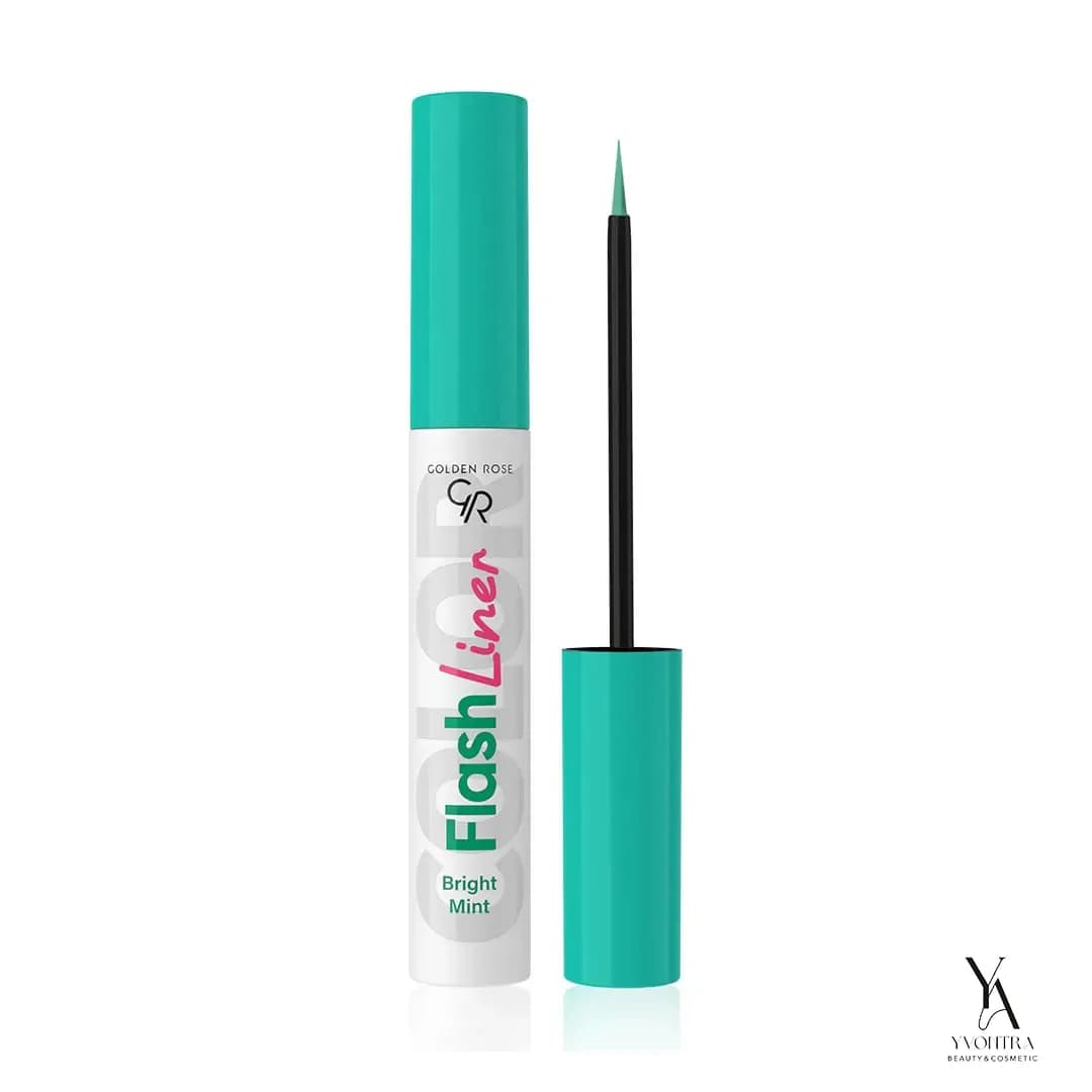 خط چشم رنگی مدل Flash Liner گلدن رز GOLDEN ROSE