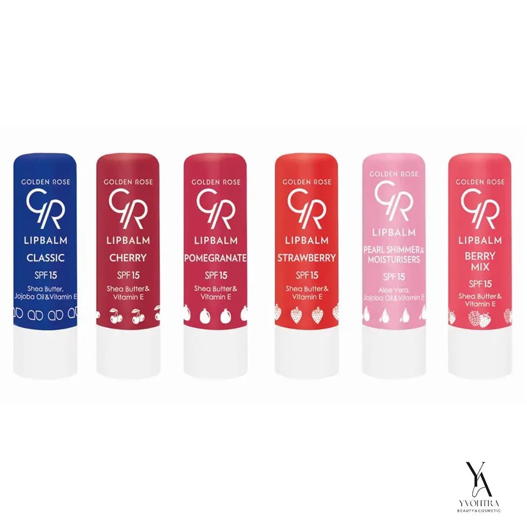 بالم لب گیلاس گلدن رز GOLDEN ROSE با SPF15 — تصویر ۵