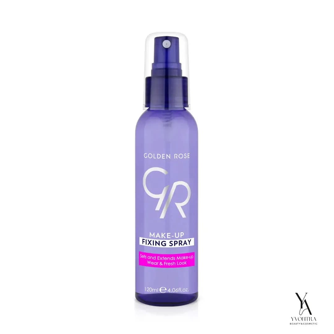 اسپری تثبیت کننده آرایش گلدن رز GOLDEN ROSE حجم 120 میل