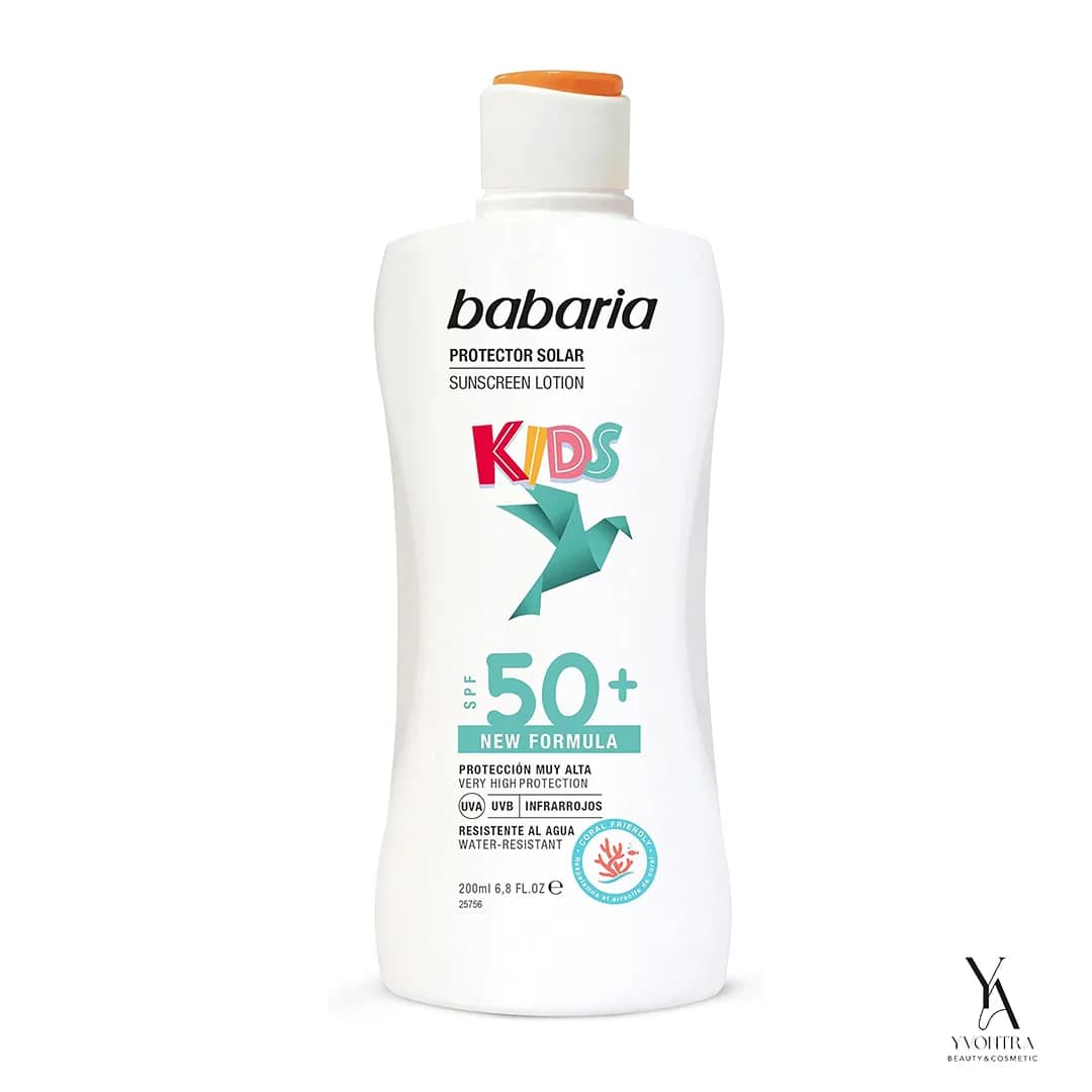 لوسیون ضد آفتاب کودک باباریا BABARIA حاوی SPF50 حجم 200 میل — تصویر ۸