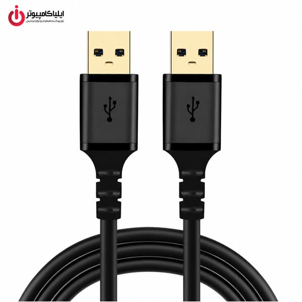 کابل لینک USB 2.0 کی نت پلاس مدل K-NET PLUS KP-A26 طول 0.6 متر — تصویر ۳