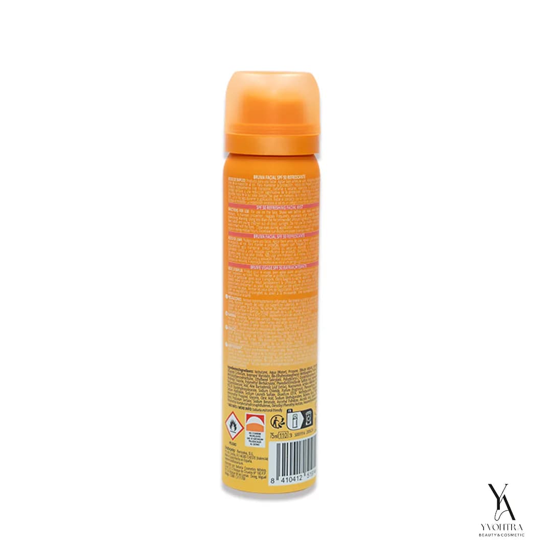 اسپری ضد آفتاب صورت باباریا BABARIA حاوی SPF50 حجم 75 میل — تصویر ۸