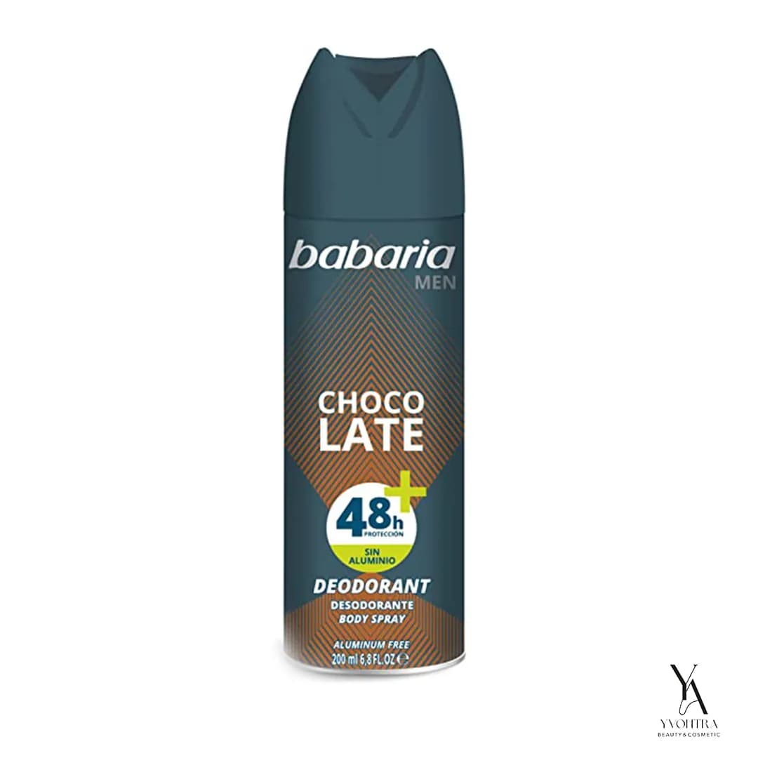 اسپری ضدتعریق مردانه شکلات باباریا Babaria مدل CHOCOLATE حجم 200 میل — تصویر ۸