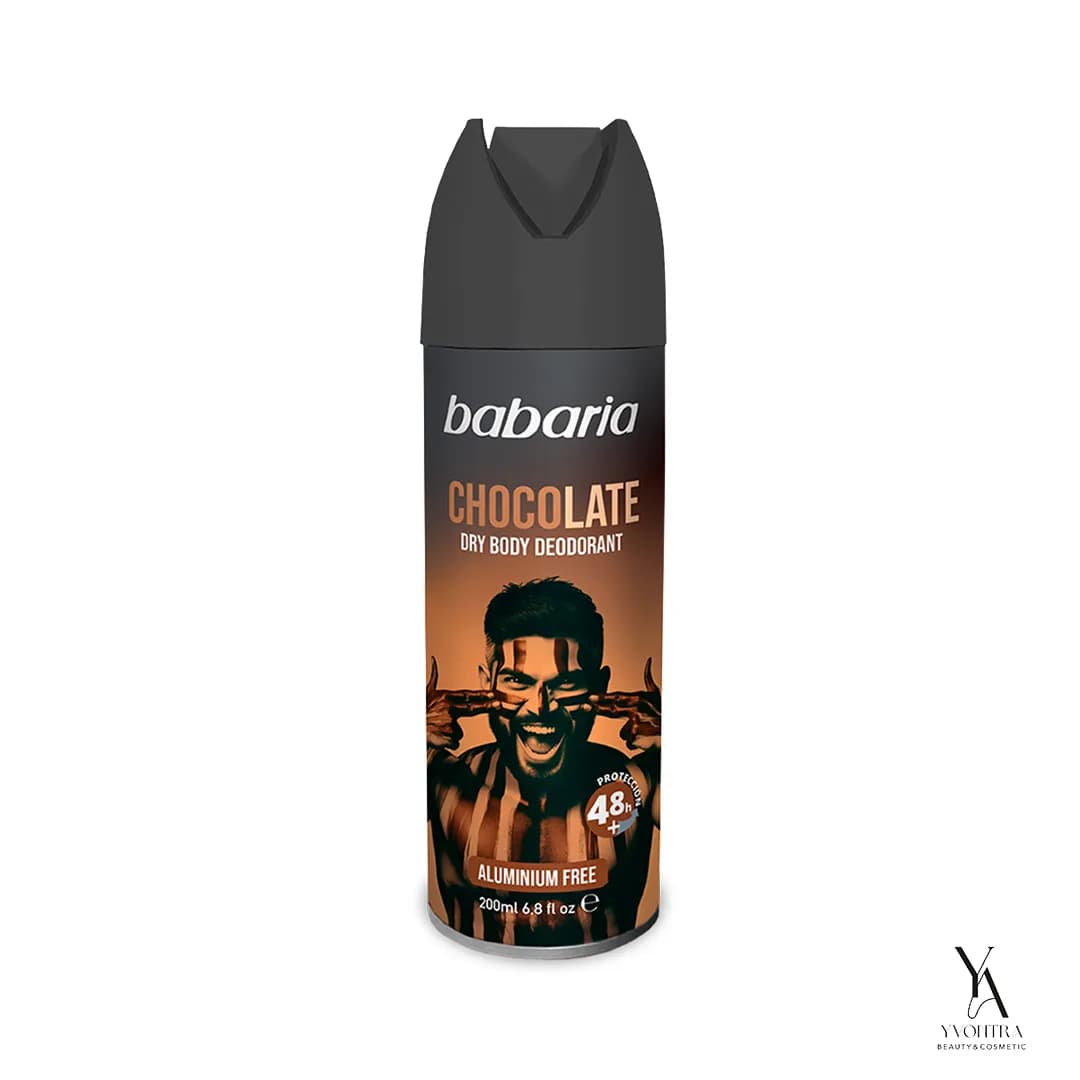اسپری ضدتعریق مردانه شکلات باباریا Babaria مدل CHOCOLATE حجم 200 میل — تصویر ۱۱