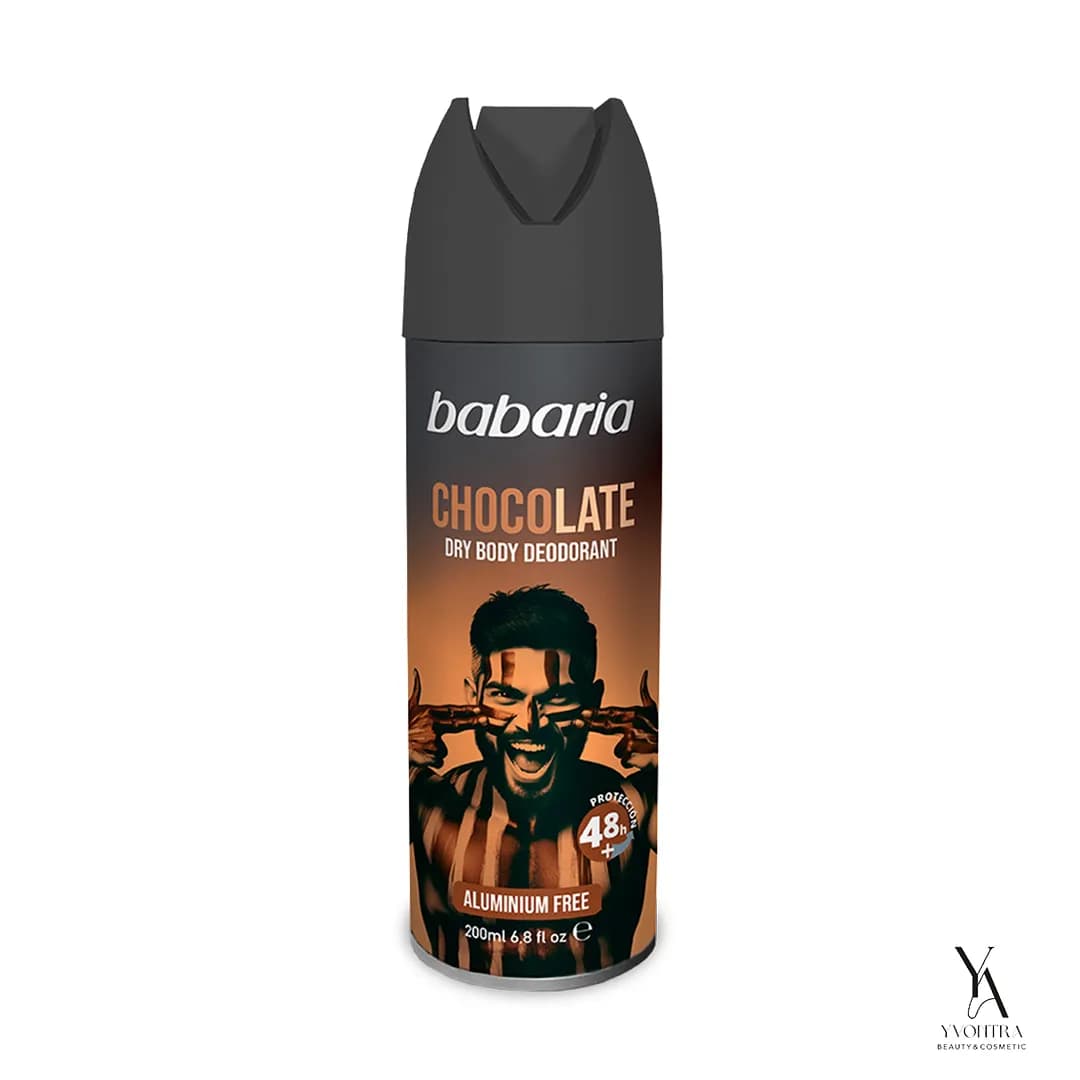 اسپری ضدتعریق مردانه شکلات باباریا Babaria مدل CHOCOLATE حجم 200 میل — تصویر ۶
