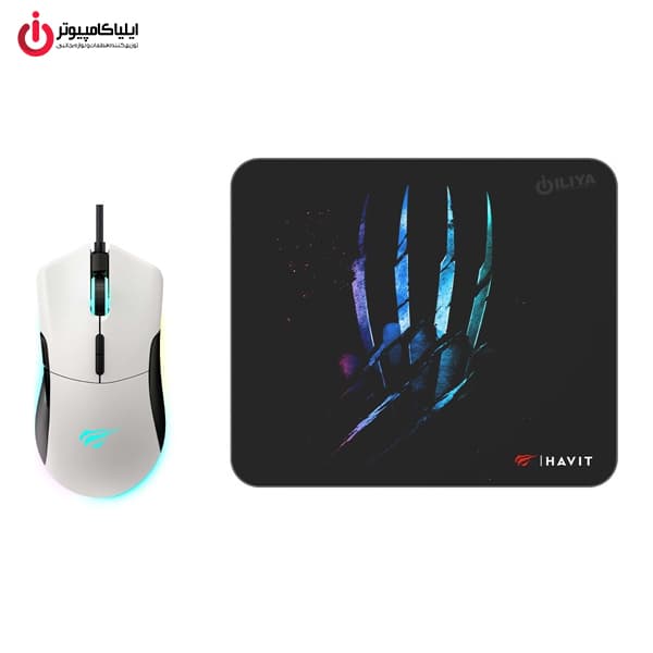 ماوس گیمینگ هویت مدل HAVIT MS1037CM به همراه پد ماوس