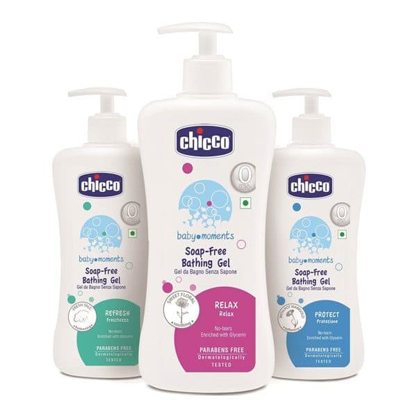 شامپو بدن کودک چیکو CHICCO حاوی عصاره گل ختمی و گلیسیرین گیاهی حجم 500 میل — تصویر ۴