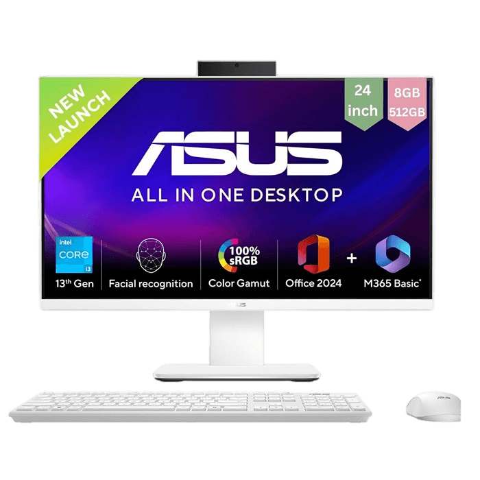 کامپیوتر آل این وان 23.8 اینچ ایسوس مدل AiO V440 پردازنده Core 3 100U