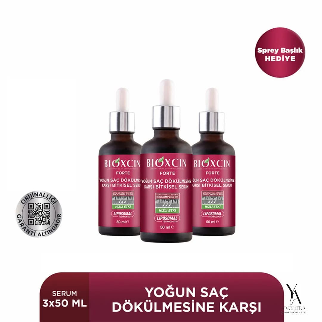 پک سرم ضد ریزش مو بیوکسین BIOXCIN مدل فورت سه عددی چک — تصویر ۷