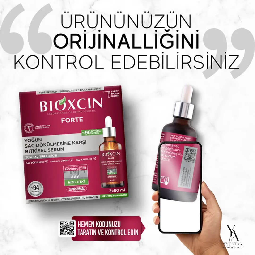 پک سرم ضد ریزش مو بیوکسین BIOXCIN مدل فورت سه عددی چک — تصویر ۹