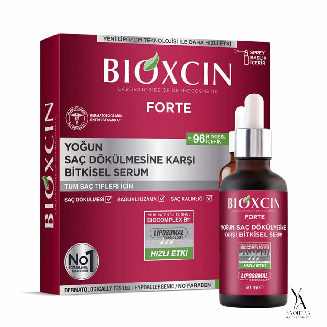 پک سرم ضد ریزش مو بیوکسین BIOXCIN مدل فورت سه عددی چک — تصویر ۵