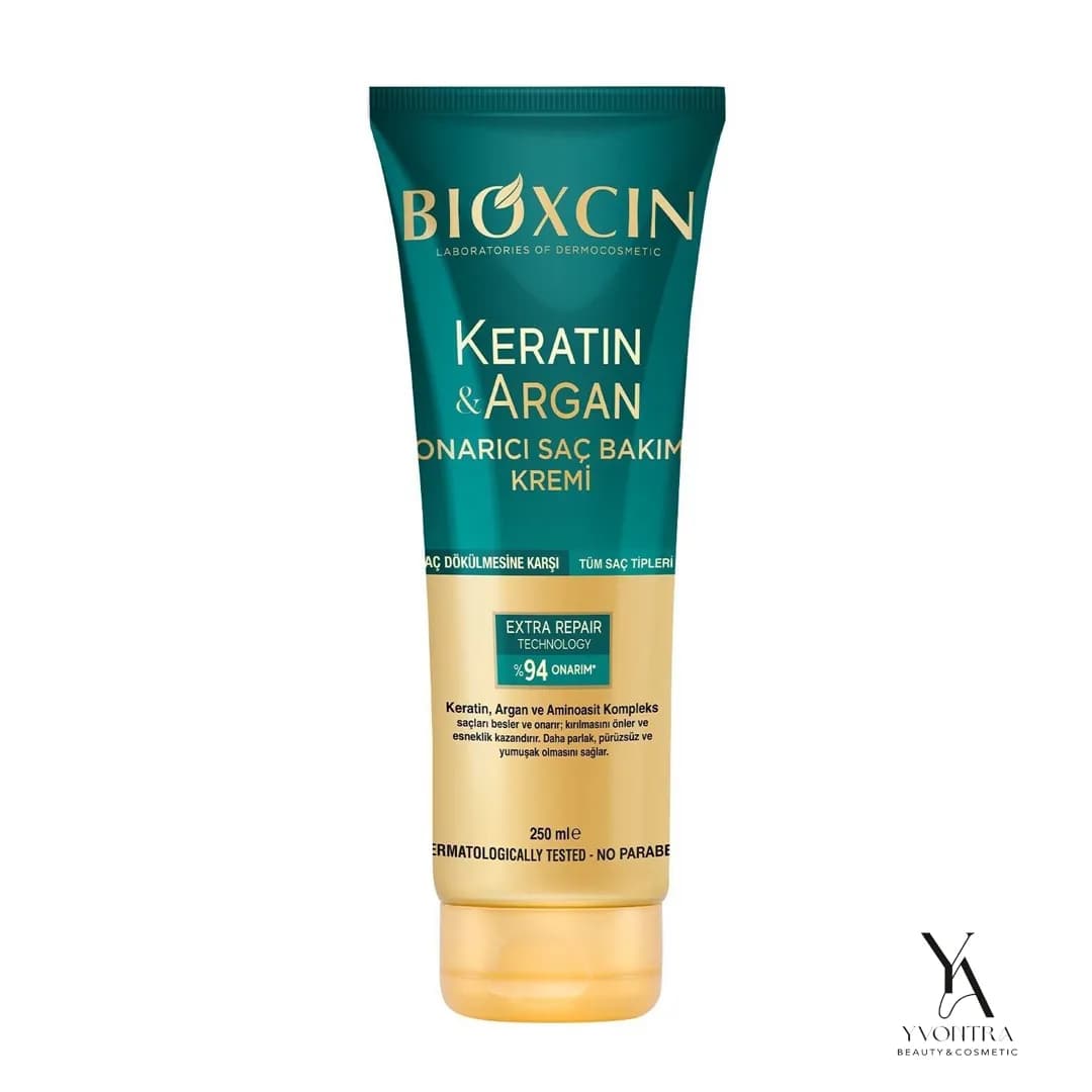 کرم مو ضد ریزش آرگان و کراتین بیوکسین Bioxcin حجم 250 میل