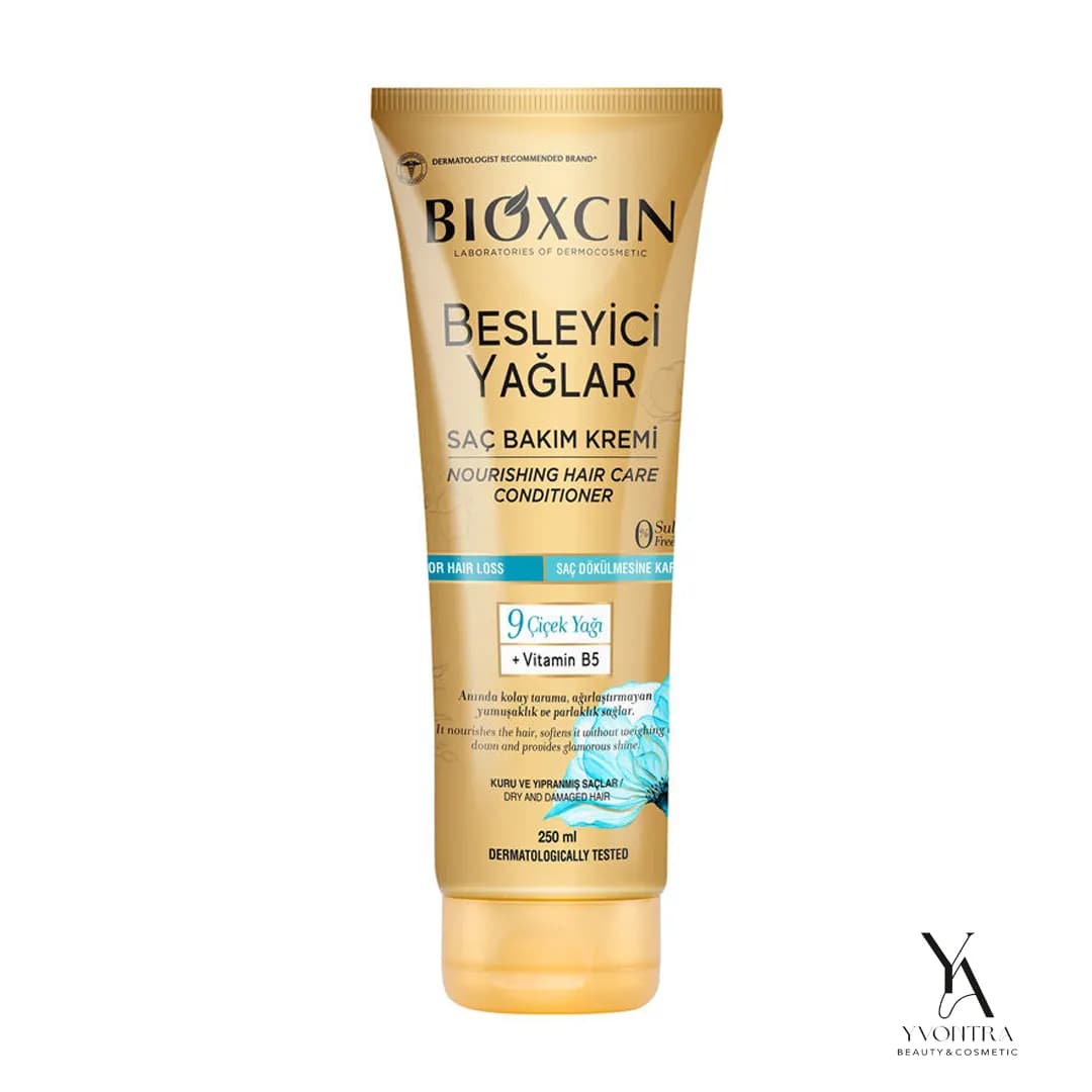 کرم مو ضد ریزش و ترمیم کننده بیوکسین BIOXCIN مناسب موهای خشک و آسیب دیده حجم 250 میل