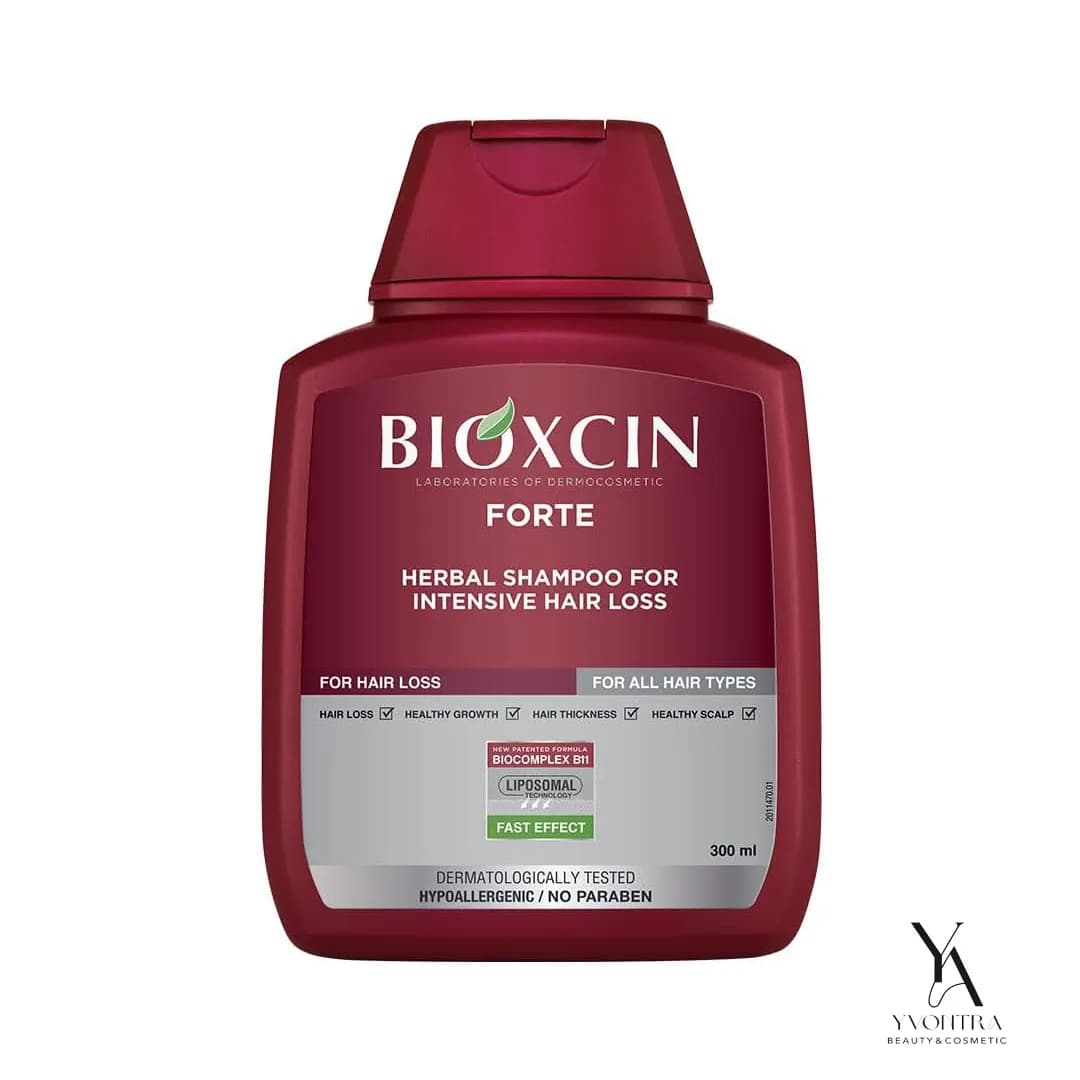 شامپو ضد ریزش گیاهی بیوکسین Bioxcin مدل فورت 300 میل
