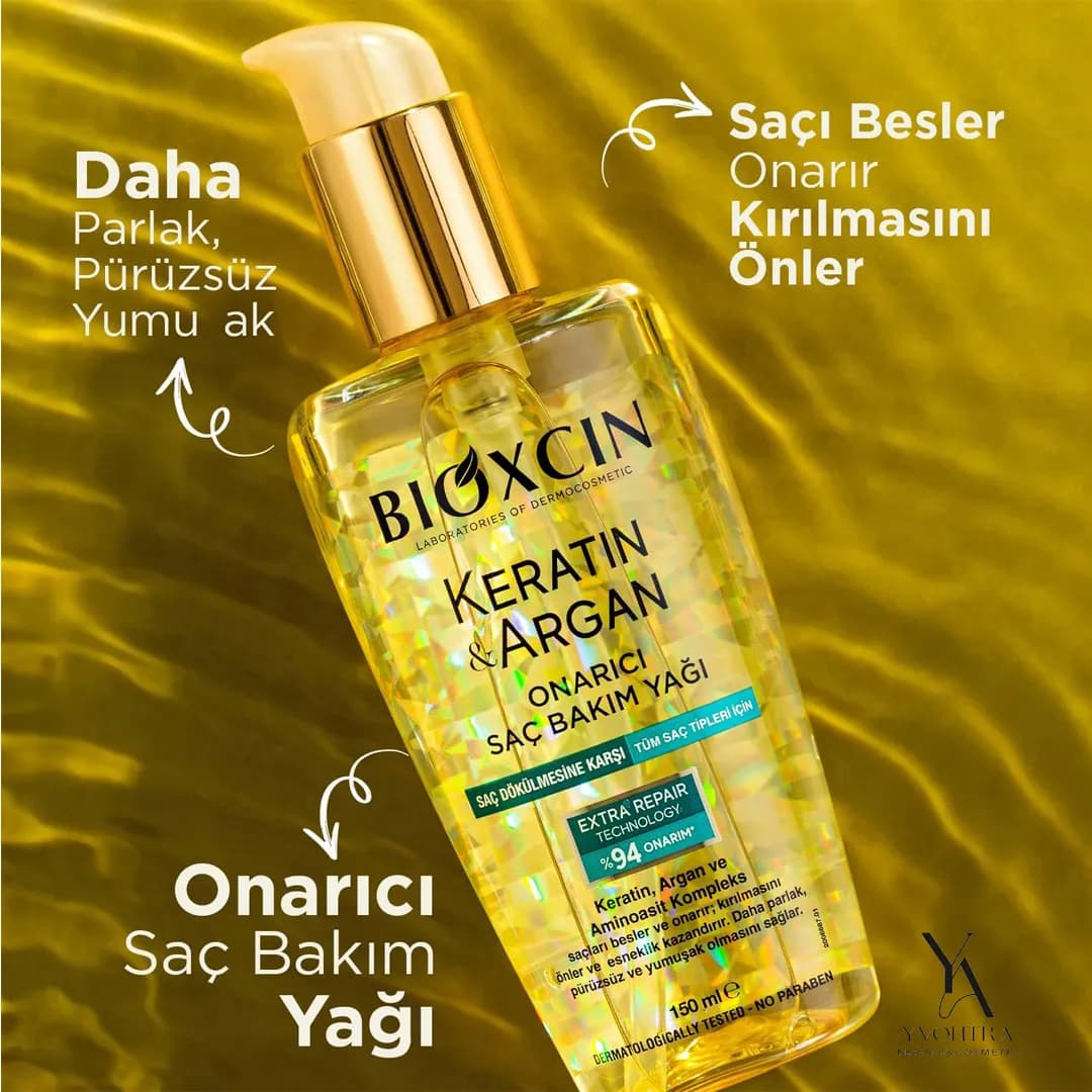 روغن ترمیم کننده و ضد ریزش بیوکسین Bioxcin حاوی کراتین و آرگان حجم 150 میل — تصویر ۱۱